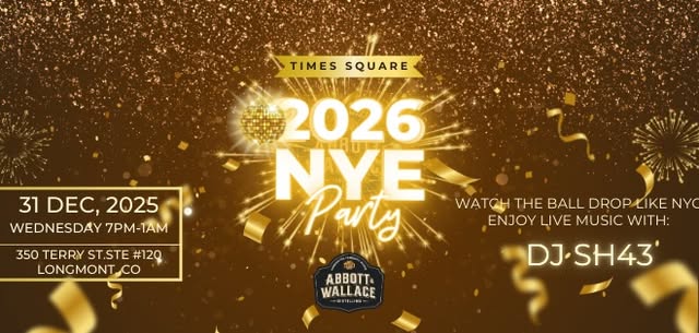New Year's Eve Celebration (NYC Times Square Theme)