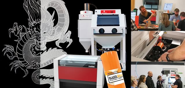 Blazering: Extended Merging Technologies with IKONICS Imaging & GS2 Awards