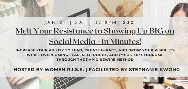 Melt Your Resistance to Showing Up BIG on Social Media - in Minutes!