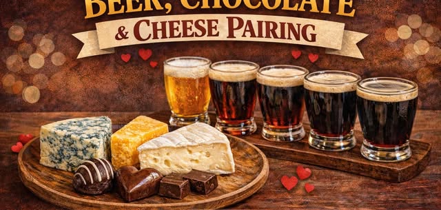 Beer Cheese & Chocolate Pairing