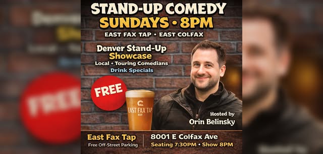Free Denver Comedy Show – Showcase Sundays