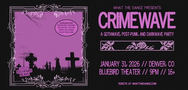 CRIMEWAVE: A DARKWAVE PARTY