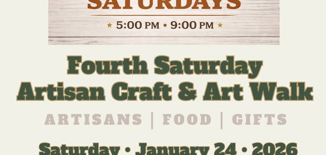 Fourth Saturday Artisan Craft & Art Walk at Junction Food & Drink