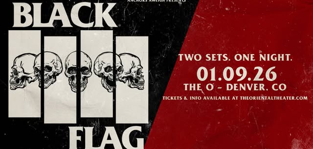 An Evening with Black Flag | Denver, CO