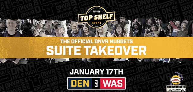 DNVR Nuggets Suite Takeover at Ball Arena
