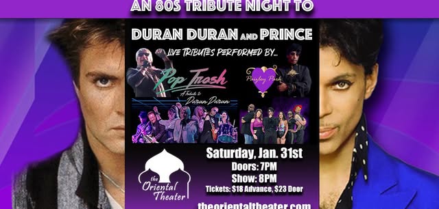 An 80s Pop Battle: A Night of Duran Duran & Prince!