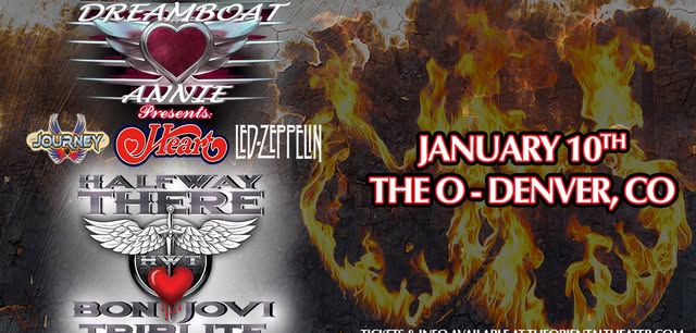 Dreamboat Annie + Halfway There - Tributes to Heart, Journey, Led Zeppelin, and Bon Jovi