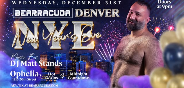 Bearracuda Denver NYE 2025/26!