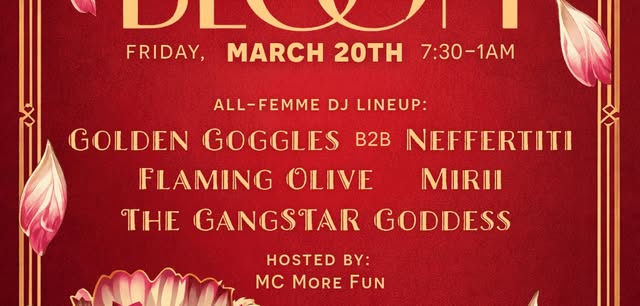 Coven Collective and The Jezzebelles Burlesque Presents: BLOOM 🌷🌼🌹🌸