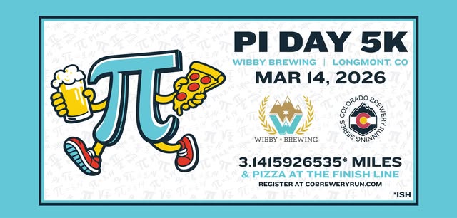 Pi Day 5k @ Wibby Brewing
