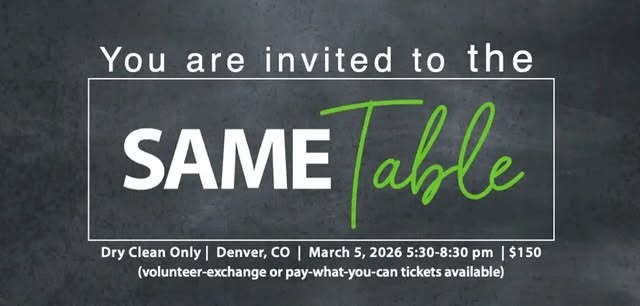 SAME Table Celebration