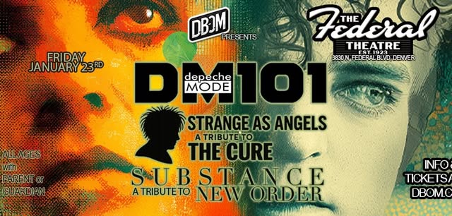 DEPECHE MODE, THE CURE, & NEW ORDER Tributes RETURN!