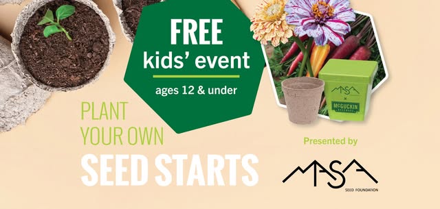 Plant Your Own Seed Starts!