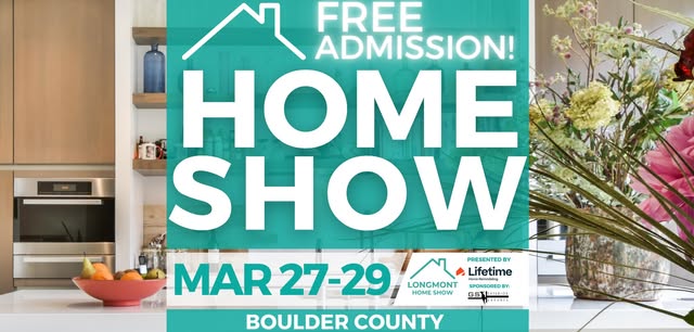 Longmont Spring Home, March 27-29, 2026