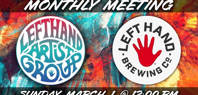 Left Hand Artist Group Monthly Meeting