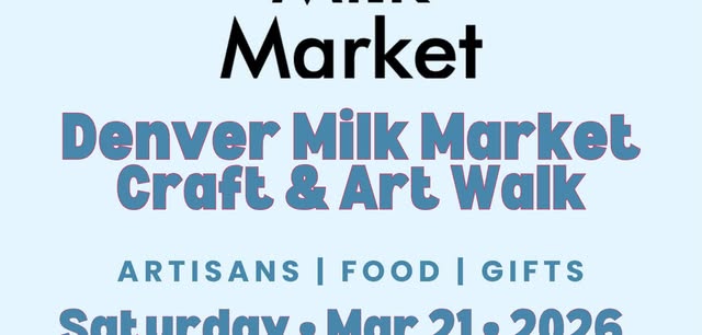 Denver Milk Market Spring Craft & Art Walk 🌸