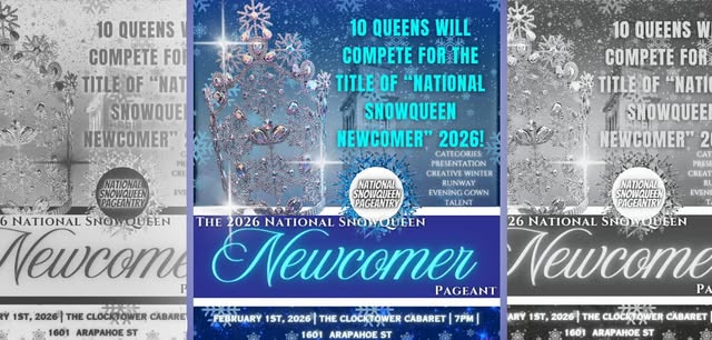 The 2026 National Snow Queen Pageant: Newcomer Division