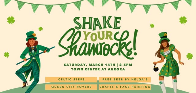 St. Patrick’s Day Celebration at Town Center at Aurora