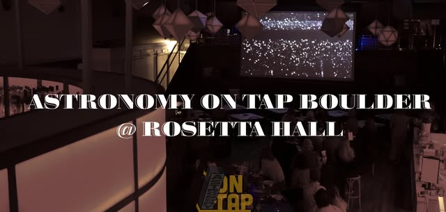 Astronomy on Tap @ Rosetta Hall *FREE EVENT***
