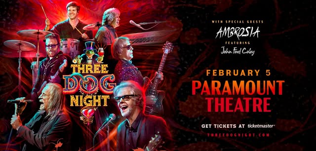 Three Dog Night + Ambrosia with John Ford Coley