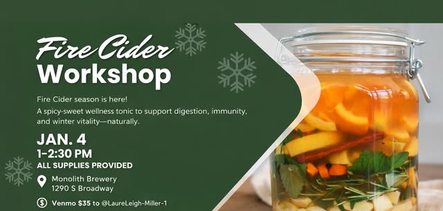 Fire Cider Workshop